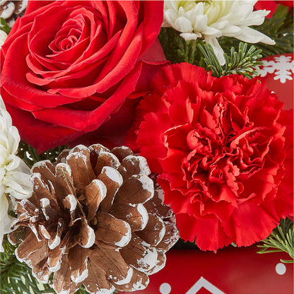 Christmas Village Ornament –  Colonial Flower Shoppe, Somers CT