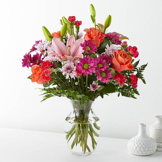 Light of My Life Bouquet –  Colonial Flower Shoppe, Somers CT