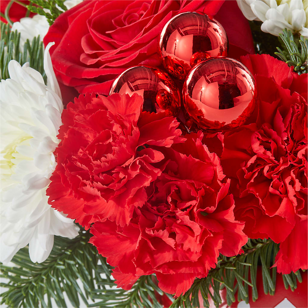 Cheer in the Air Ornament –  Colonial Flower Shoppe, Somers CT