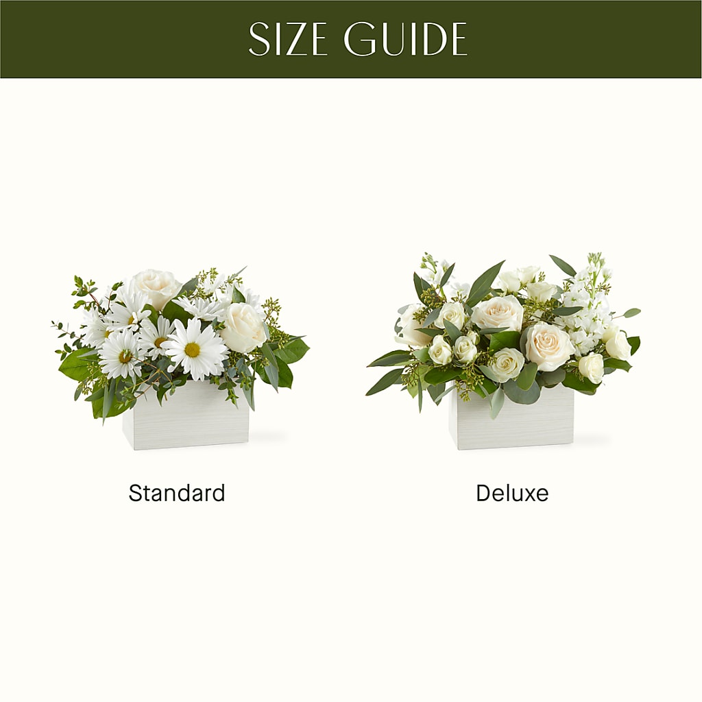 Fresh Linen Box Bouquet –  Colonial Flower Shoppe, Somers CT