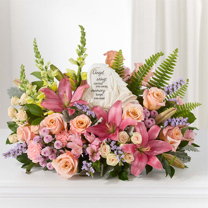 Gentle Light Arrangement –  Colonial Flower Shoppe, Somers CT