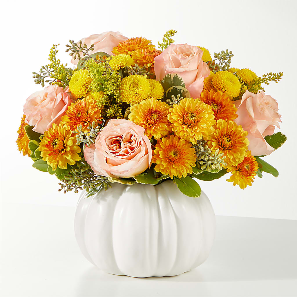 Peachy Pumpkin –  Colonial Flower Shoppe, Somers CT