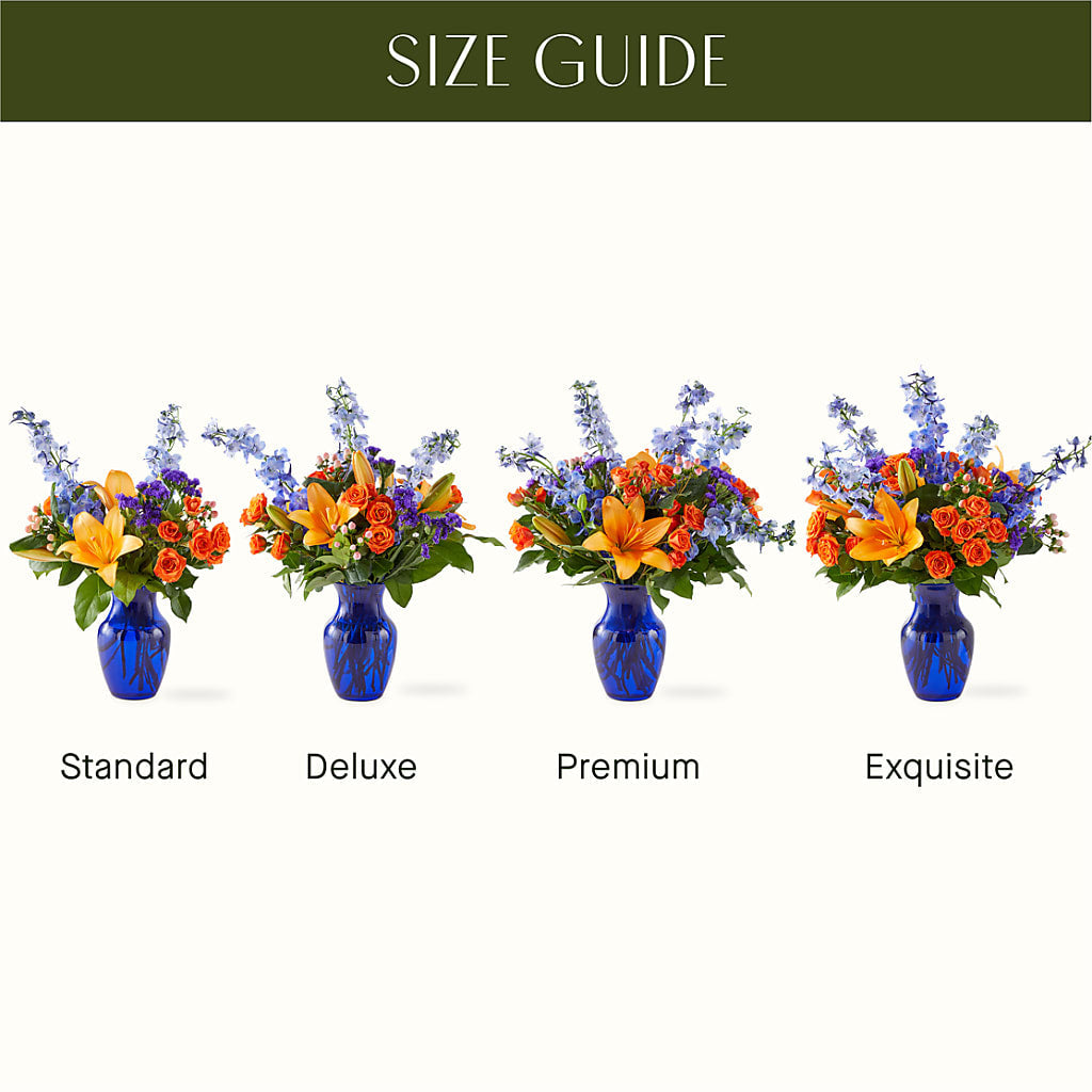 Radiant Citrus Bouquet –  Colonial Flower Shoppe, Somers CT