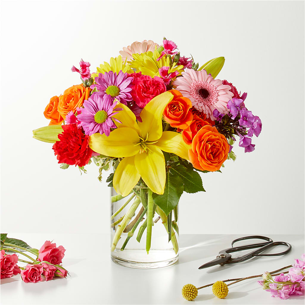 Cue the Confetti - A Florist Original –  Colonial Flower Shoppe, Somers CT