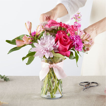 Pink Ribbon - A Florist Original –  Colonial Flower Shoppe, Somers CT