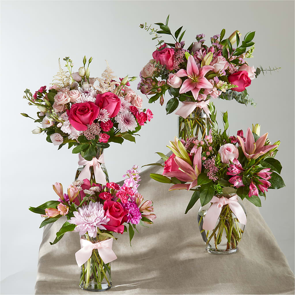 Pink Ribbon - A Florist Original –  Colonial Flower Shoppe, Somers CT