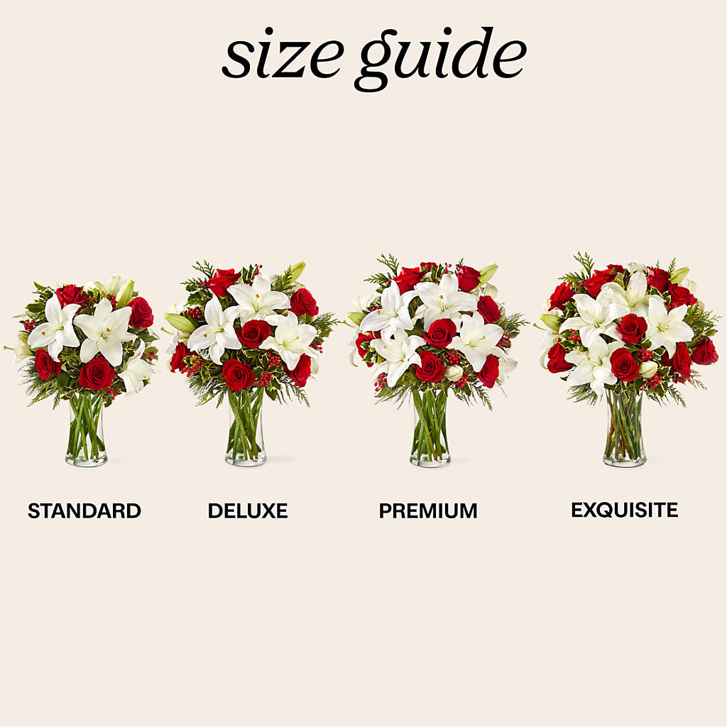 Sparkling Snowflakes Bouquet –  Colonial Flower Shoppe, Somers CT