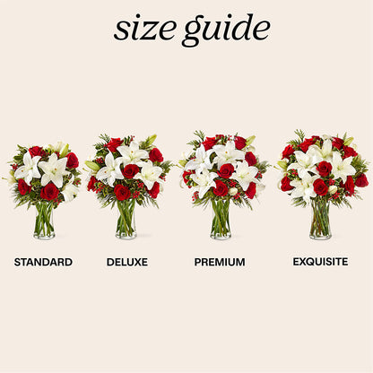 Sparkling Snowflakes Bouquet –  Colonial Flower Shoppe, Somers CT