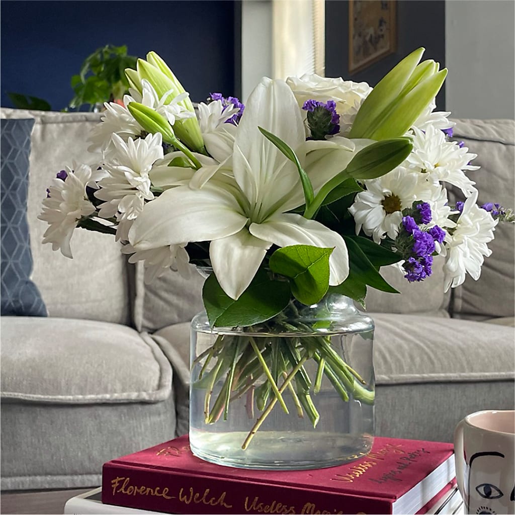 Beyond Blue Bouquet –  Colonial Flower Shoppe, Somers CT