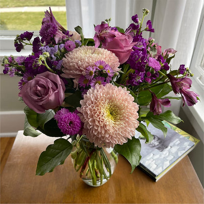 Ultraviolet Bouquet –  Colonial Flower Shoppe, Somers CT