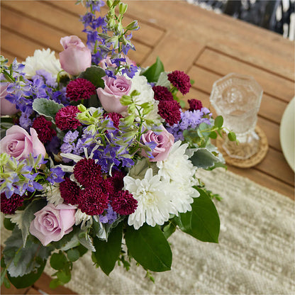Violet Frost Bouquet –  Colonial Flower Shoppe, Somers CT