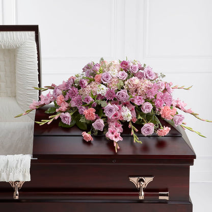 Immorata Casket Spray –  Colonial Flower Shoppe, Somers CT