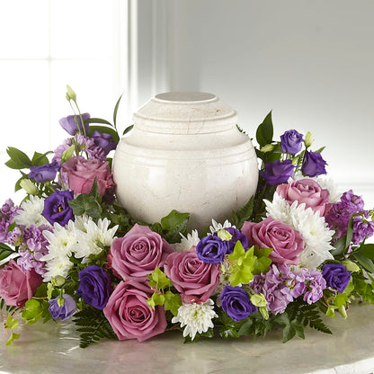 Blooming Sympathy Cremation Adornment –  Colonial Flower Shoppe, Somers CT