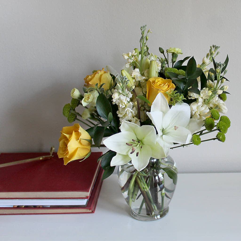 Hope & Serenity Bouquet –  Colonial Flower Shoppe, Somers CT