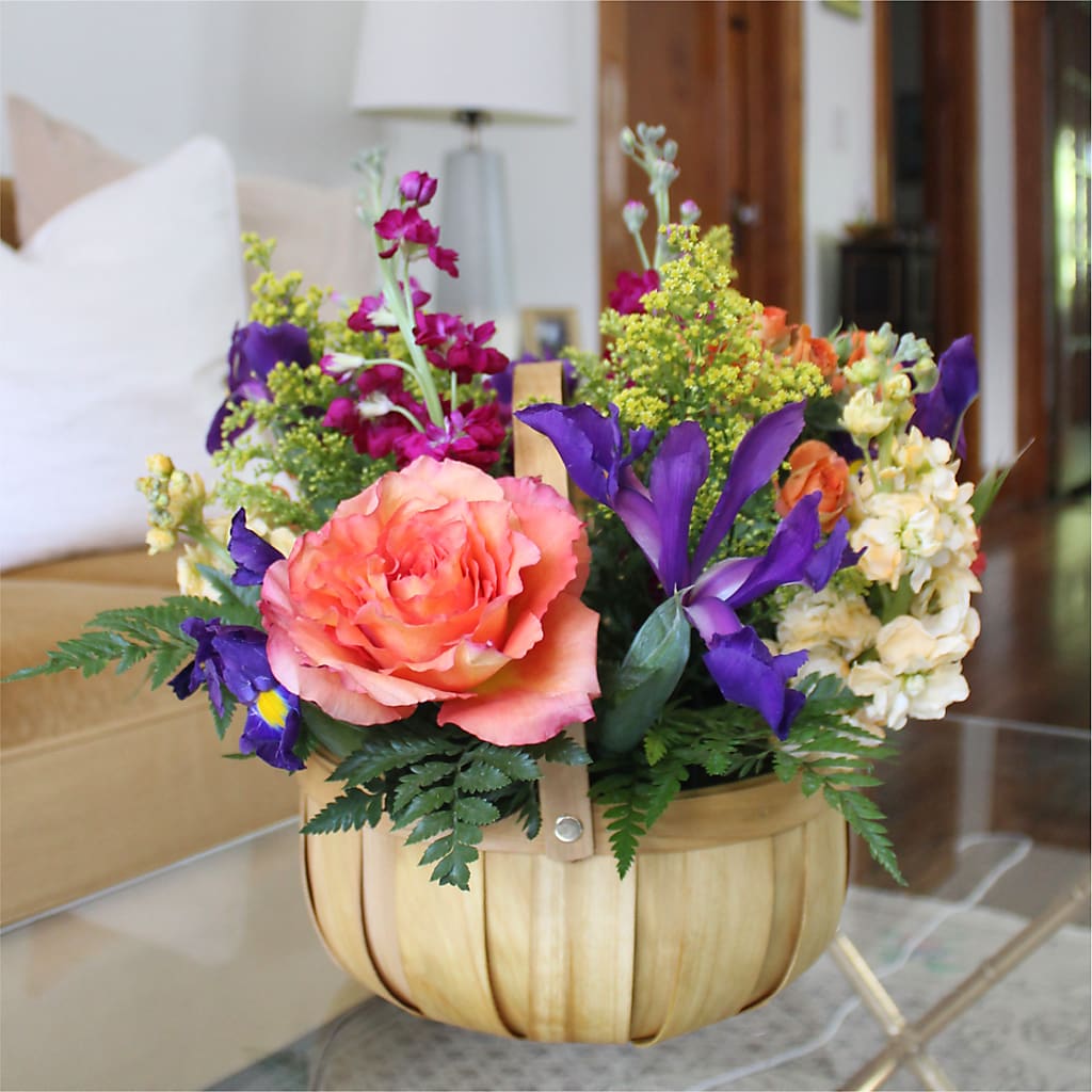 Garden of Life Basket –  Colonial Flower Shoppe, Somers CT