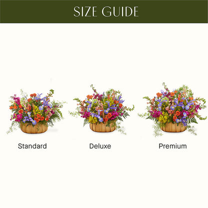 Garden of Life Basket –  Colonial Flower Shoppe, Somers CT