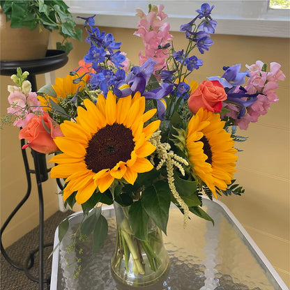 Rays of Life Bouquet –  Colonial Flower Shoppe, Somers CT