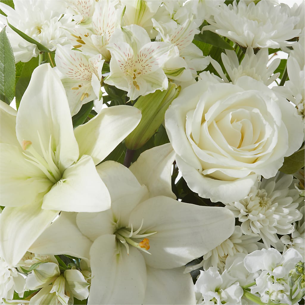 Peaceful Reflections Arrangement –  Colonial Flower Shoppe, Somers CT