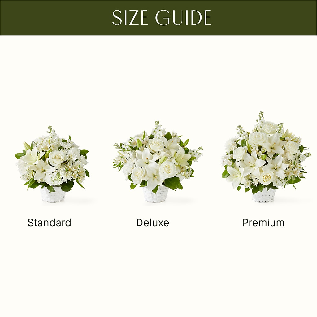 Peaceful Reflections Arrangement –  Colonial Flower Shoppe, Somers CT