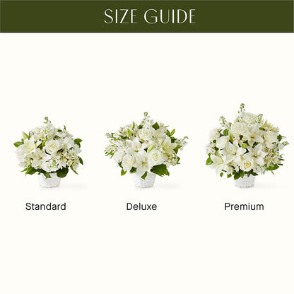 Peaceful Reflections Arrangement –  Colonial Flower Shoppe, Somers CT