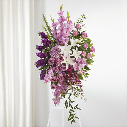 Never Alone Standing Spray –  Colonial Flower Shoppe, Somers CT