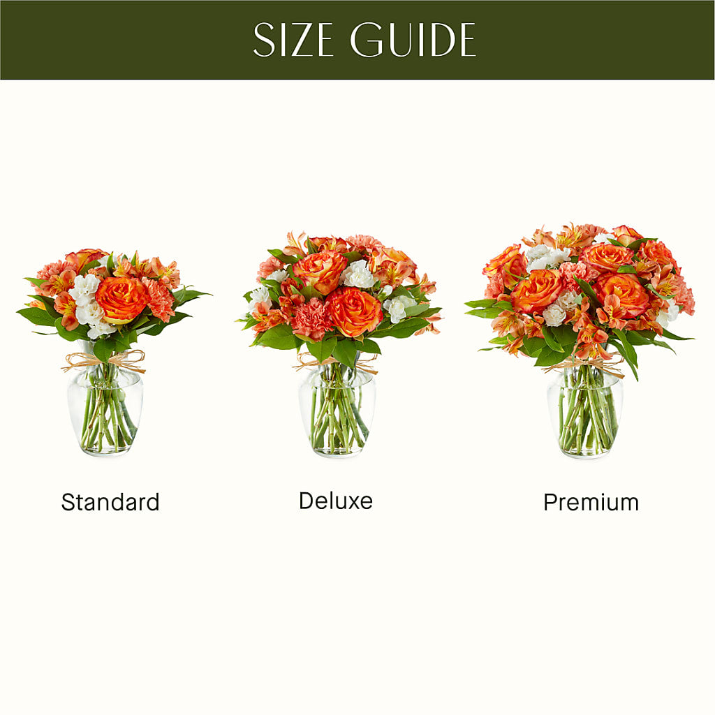 Apricot Glow Bouquet –  Colonial Flower Shoppe, Somers CT