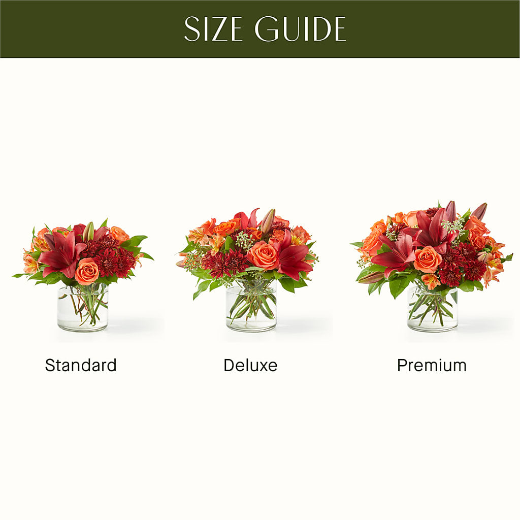 Crimson Leaves Bouquet –  Colonial Flower Shoppe, Somers CT