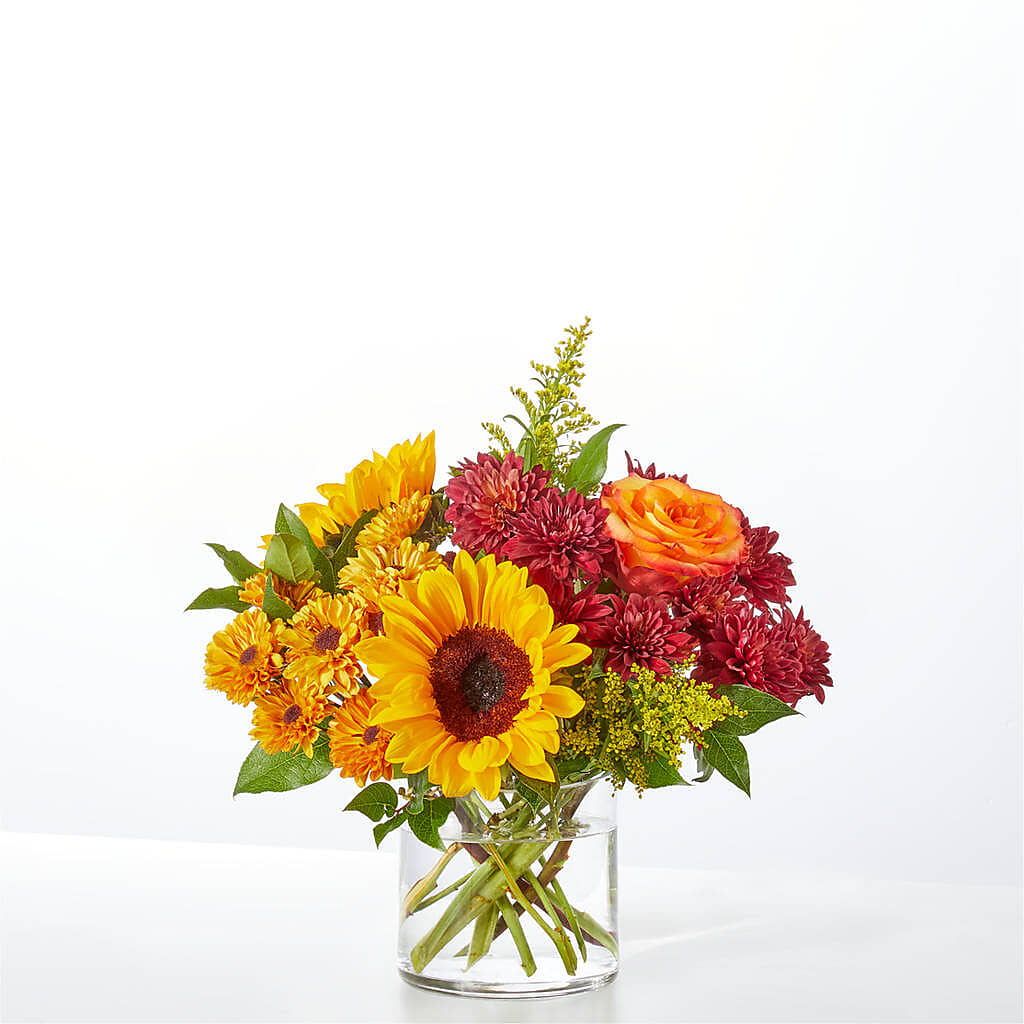 Flannel Scarf Bouquet –  Colonial Flower Shoppe, Somers CT