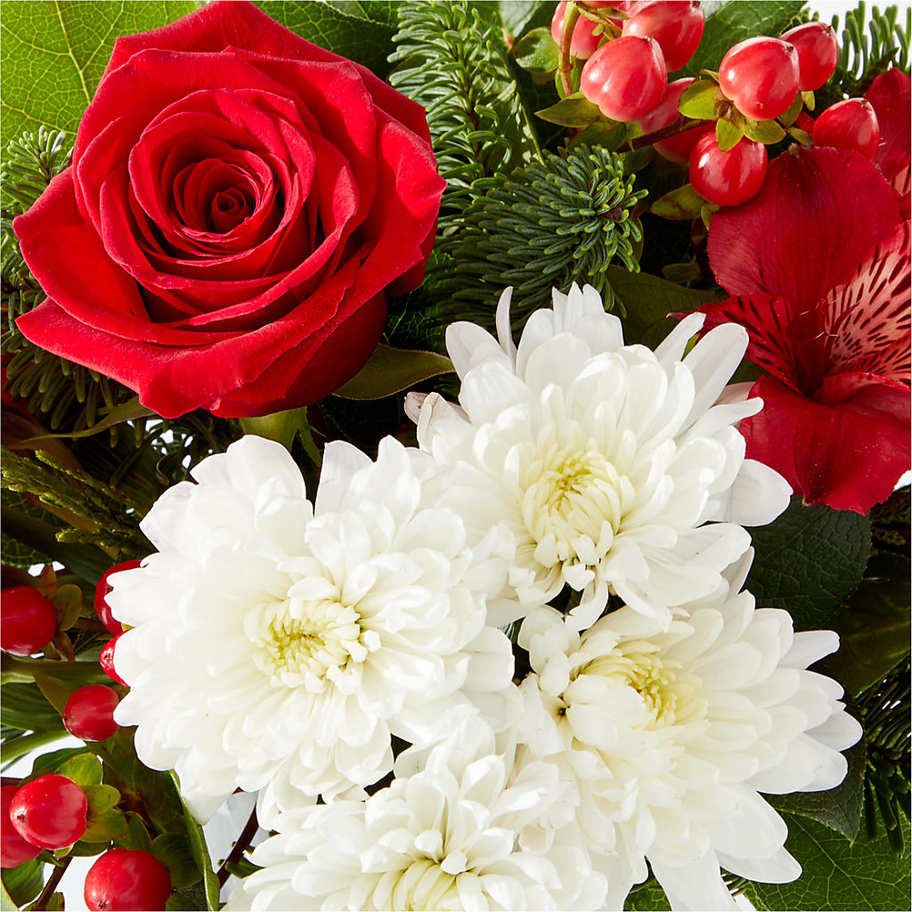 Letters to Santa Bouquet –  Colonial Flower Shoppe, Somers CT