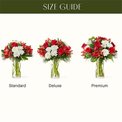 Letters to Santa Bouquet –  Colonial Flower Shoppe, Somers CT