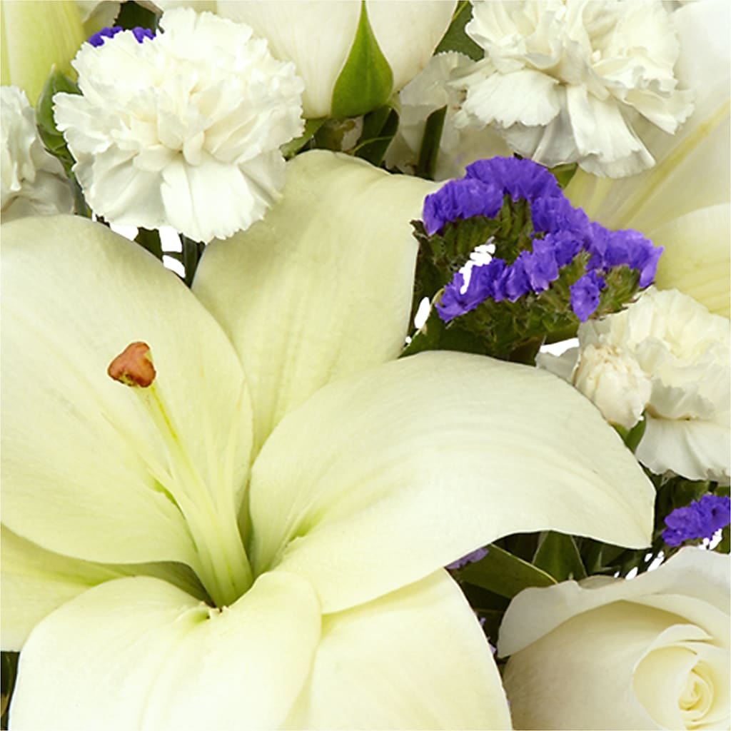Sapphire Rush Bouquet –  Colonial Flower Shoppe, Somers CT