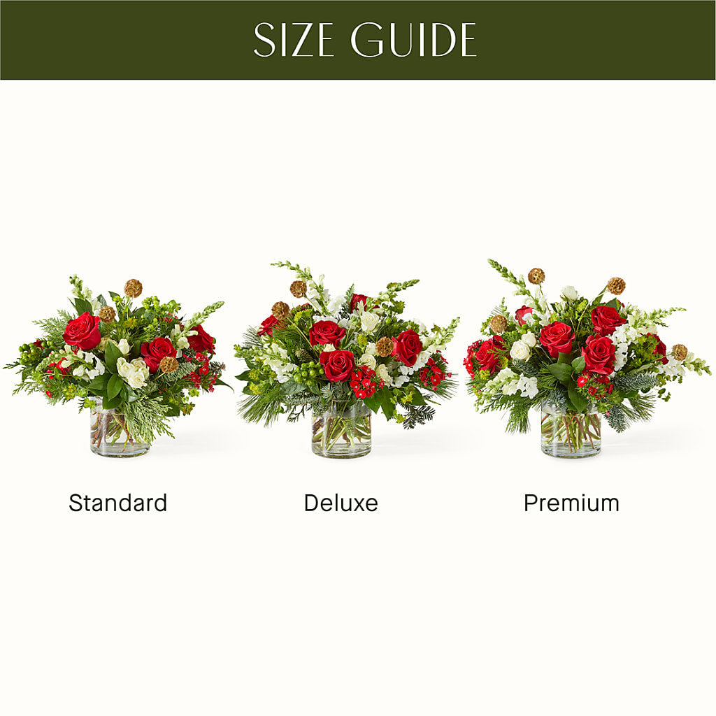 Deck the Halls Bouquet –  Colonial Flower Shoppe, Somers CT