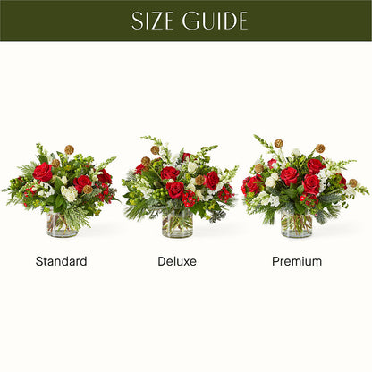 Deck the Halls Bouquet –  Colonial Flower Shoppe, Somers CT