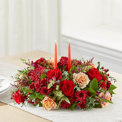 Most Thankful Centerpiece –  Colonial Flower Shoppe, Somers CT