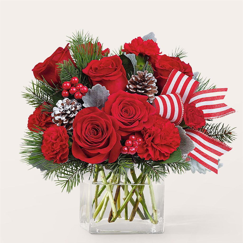 Baking Spirits Bright Bouquet –  Colonial Flower Shoppe, Somers CT
