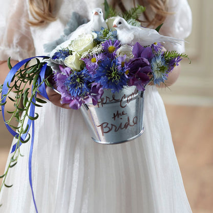 Enchantment Flower Girl Arrangement –  Colonial Flower Shoppe, Somers CT