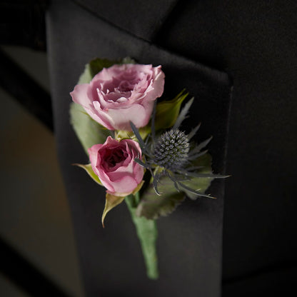 Veronica Boutonniere –  Colonial Flower Shoppe, Somers CT