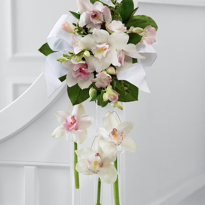 Perfect Entrance Pew Arrangement –  Colonial Flower Shoppe, Somers CT