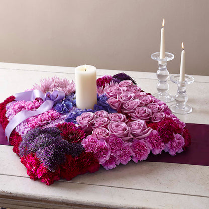 Promise of Love Unity Arrangement –  Colonial Flower Shoppe, Somers CT