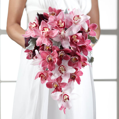 Pink Mink Bouquet –  Colonial Flower Shoppe, Somers CT