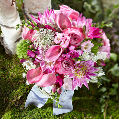 Pink Profusion Bouquet –  Colonial Flower Shoppe, Somers CT
