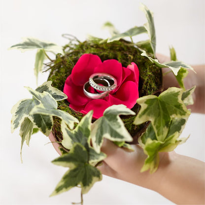 Lila Rose Ring Nest –  Colonial Flower Shoppe, Somers CT