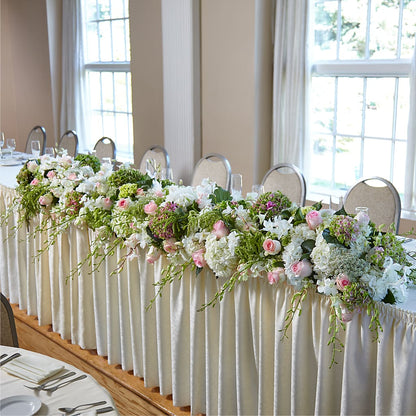 State of Joy Head Table Arrangement –  Colonial Flower Shoppe, Somers CT