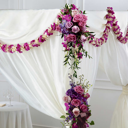 Color & Light Chuppah Decor –  Colonial Flower Shoppe, Somers CT
