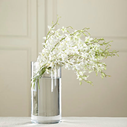 White Dendrobium Bouquet –  Colonial Flower Shoppe, Somers CT